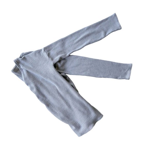 Piko 1988 Waffle Knit Cardigan Sz S Gray Button Oversized Sweater Henley… - Picture 4 of 12